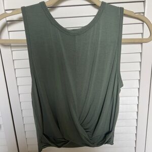ALO Yoga Cover Tank Top - Moss